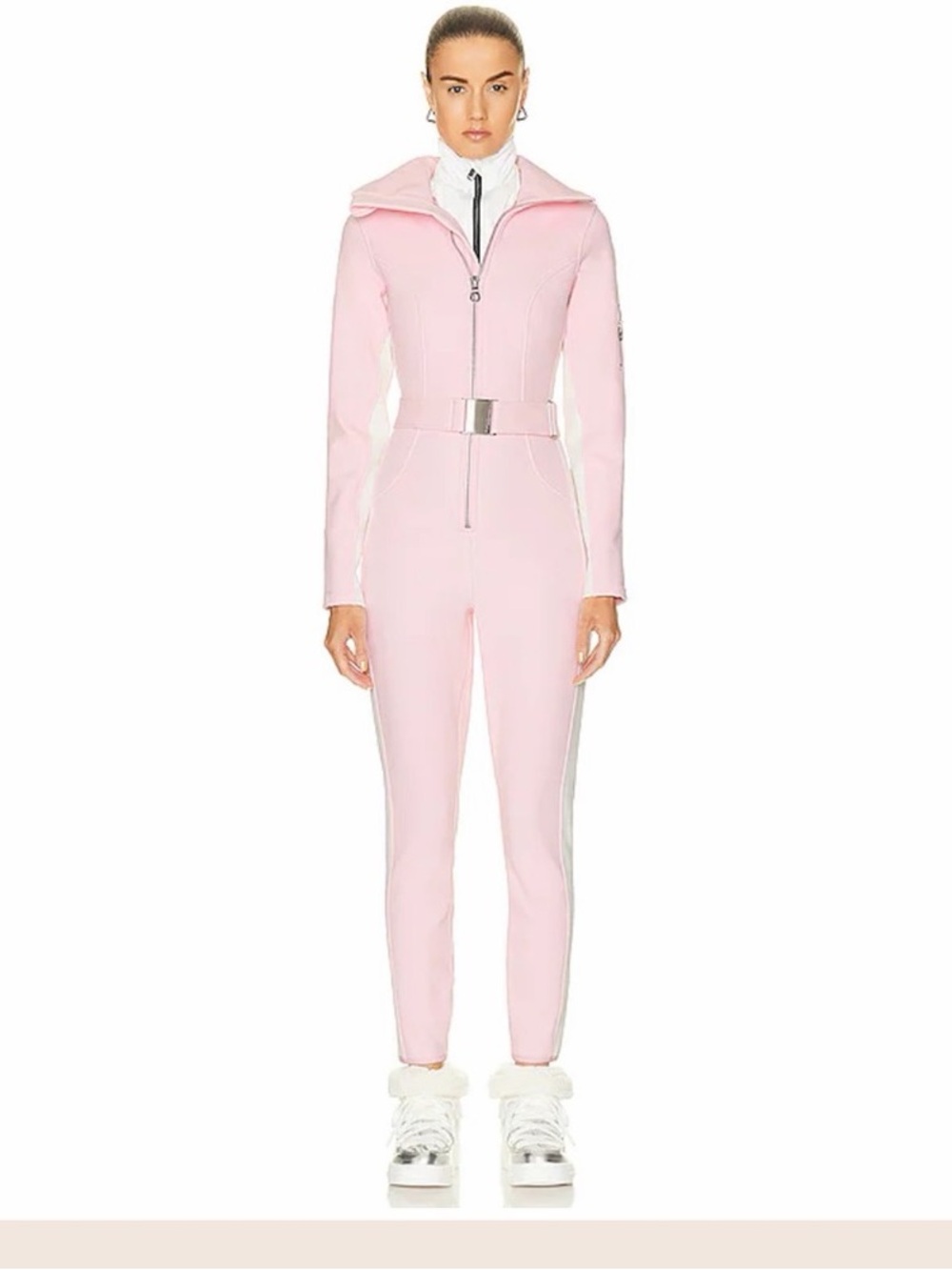 CORDOVA Pink Belted Women's Ski Suit